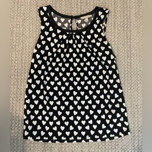💎 Banana Republic Heart Print Tank